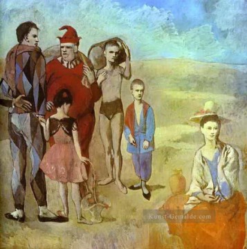  familie - Die Familie der Saltimbanques 1905 kubist Pablo Picasso